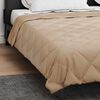 vidaXL Vol jaar dekbed Taupe 220 x 200 cm Microfiber