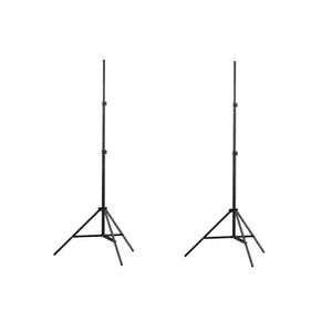 vidaXL Lampstatief 78-210 cm 2 st