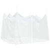 vidaXL Tuin Muggen Net Rechthoekig 220 mesh Wit Polyester