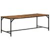 vidaXL Eettafel 200x100x75 cm massief hout ruw mangohout