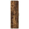 vidaXL Wandkast met plank Gerookt eiken 55 x 29 x 100 cm Bewerkt hout