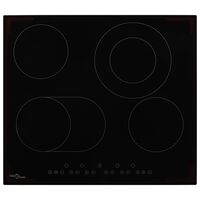 vidaXL Keramische kookplaat met 4 kookzones aanraakbediening 6600 W
