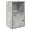 vidaXL Boekenkast 31x24x52 cm bewerkt hout betongrijs