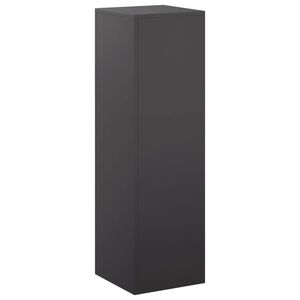 vidaXL Plantenstandaard Zwart 30 x 30 x 100 cm Staal