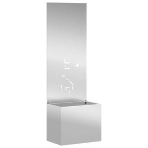 vidaXL Tuin Privacy Screen Fretwerk Zilver 50 x 32 x 150 cm