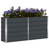 vidaXL Plantenbak Antraciet 160 x 40 x 75 cm Staal