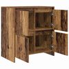 vidaXL Dressoir Oudhout 70 x 41 x 75 cm Bewerkt hout