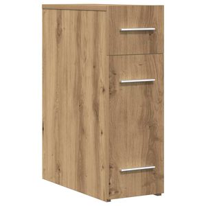 vidaXL Apothekerskast 20 x 45,5 x 60 cm Bewerkt hout