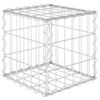 vidaXL Gabion plantenbak verhoogd kubus 30x30x30 cm staaldraad