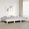 vidaXL Bedframe Family zonder matras 240x200 cm massief grenenhout wit
