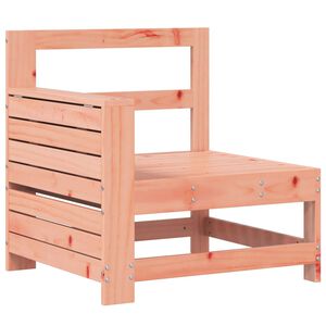 vidaXL Tuinbank met armleuning en klaptafel massief douglashout