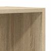 vidaXL Tv-wandmeubel 37x37x142,5 cm bewerkt hout sonoma eikenkleurig
