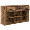 vidaXL Dressoir met lade Oud Hout 100 x 30 x 59,5 cm Bewerkt hout