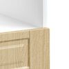 vidaXL Ovenkast "Porto" bewerkt hout sonoma eikenkleurig