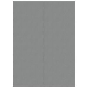 vidaXL Zwembadgrondzeil 300x220 cm polyester geotextiel lichtgrijs