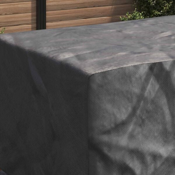 vidaXL Meubelhoes Effen Zwart 270 x 110 x 70 cm 600D