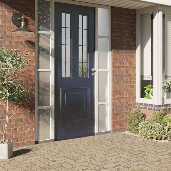 vidaXL Raamfolie 3D regenboogpatroon mat 90x1000 cm PVC