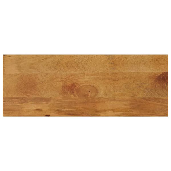 vidaXL Tafelblad rechthoekig 70x30x2,5 cm massief mangohout