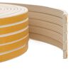 vidaXL Zelfklevende raamafdichting Wit 8 x 3 mm 12 m EPDM-schuim