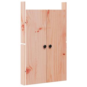 vidaXL Keukendeur MEPPEL Bruin 50 x 9 x 82 cm massief douglas