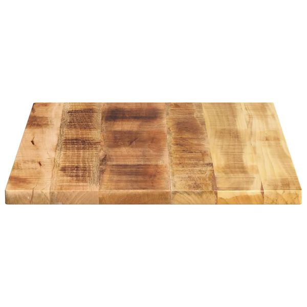 vidaXL Tafelblad rechthoekig 70x50x2,5 cm massief ruw mangohout