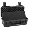vidaXL Flightcase draagbaar 46,5x21,5x17,5 cm PP zwart