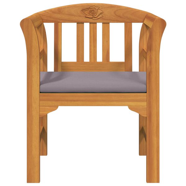 vidaXL Rozenbank Natuurlijk 68,5 x 46 x 82,5 cm Massief Acaciahout