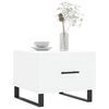 vidaXL Salontafels 2 st 50x50x40 cm bewerkt hout wit