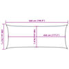 vidaXL Zonnezeil 160 g/m&sup2; rechthoekig 2x5 m HDPE zandkleurig
