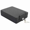 vidaXL Auto Safe met slot Zwart 22 x 16 x 7 cm Staal