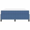 vidaXL Bedframe met matras Blauw 160 x 200 cm Stof
