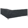 vidaXL Meubelhoes Zwart 270 x 270 x 80 cm 600D Oxford Stof