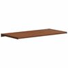 vidaXL Raamsokkel Bruin Hout 80 x 40 x 4,5 cm PVC