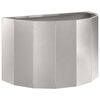 vidaXL Plantenbak Zilver 60 x 30 x 35 cm Roestvrij staal