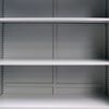vidaXL Kantoorkast met 2 deuren staal 90x40x180 cm grijs