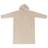 vidaXL Deken hoodie Beige l Flanel