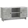 vidaXL TV-kast 102 x 34,5 x 50 cm Betongrijs Bewerkt hout
