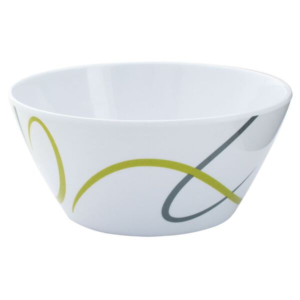 Eurotrail 16-delige Serviesset Vienna grijs en groen