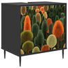 vidaXL Badkamerkast ZAANDAM Zwart eiken 60 x 40 x 61 cm Bewerkt hout