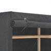vidaXL Kledingkast 79x40x170 cm stof grijs