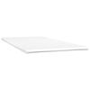 vidaXL Boxspring met matras en LED kunstleer wit 120x190 cm