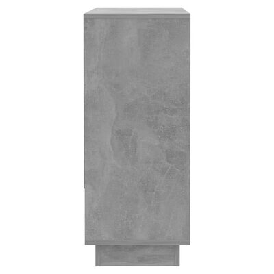 vidaXL Dressoir 97x31x75 cm spaanplaat betongrijs