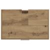 vidaXL Badkamer Kast Artisan Eiken 59 x 37 x 59 cm Bewerkt hout