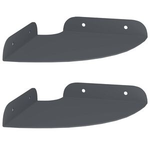 vidaXL Drijvende plank met plank 2 pcs Antraciet 15 x 15 x 2 cm