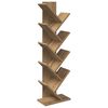 vidaXL Boom boekenplank 6-laags 30 x 18 x 100 cm Bewerkt hout