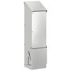 vidaXL Kip voerbak Zilver 13 x 12 x 51 cm Gegalvaniseerd staal