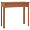 vidaXL Bureau 81x40x75 cm massief teakhout