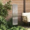 vidaXL Tuin Privacy Screen Zilver 32 x 140 cm Gegalvaniseerd staal