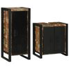 vidaXL Badkamermeubelset 2 pcs Multikleur Massief gerecycled hout