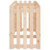 vidaXL Plantenbak verhoogd met hekontwerp 200x50x70 cm grenenhout